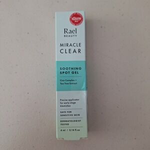 Rael Acne Spot Treatment Miracle Clear Soothing Spot Gel 4ml/.14 fl. oz, New